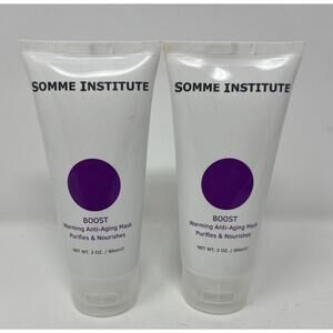 2x LOT Somme Institute BOOST 3oz Warming Anti-Aging Mask Purifies Nourishes J137